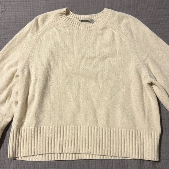 Everlane boxy cashmere sweater cream - Picture 5 of 8